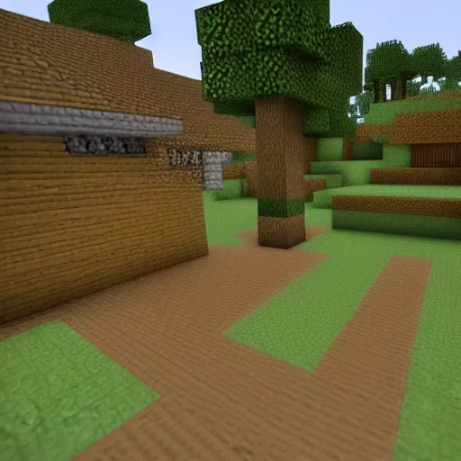 Image similar to Minecraft Japanese village