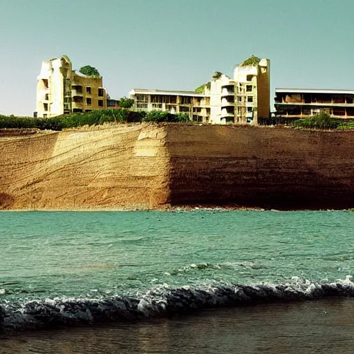 Image similar to idyllic seaside by ricardo bofill