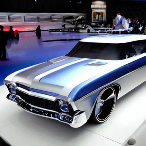 Image similar to chevy belair concept car for 2 0 2 5