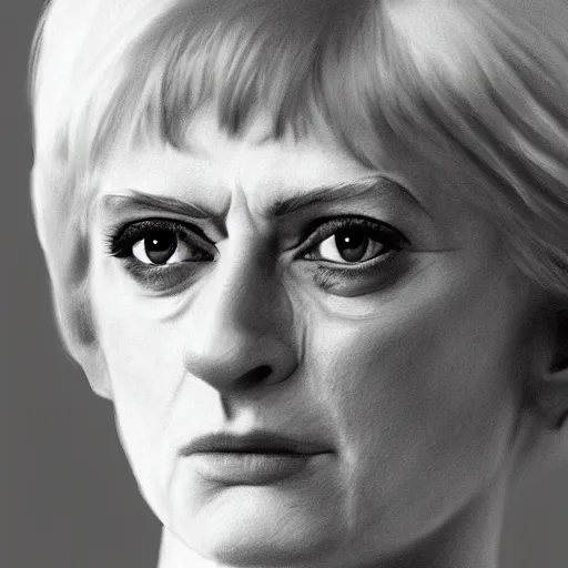 Prompt: pencil illustration of Myra hindley , highly detailed, 8k, cinematic,