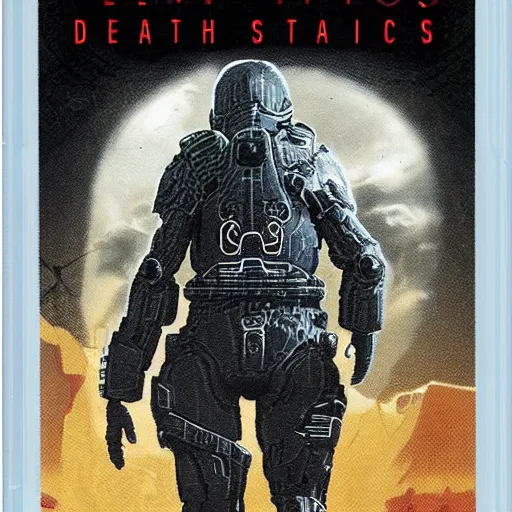 Image similar to death stranding, gameboy game boy cover