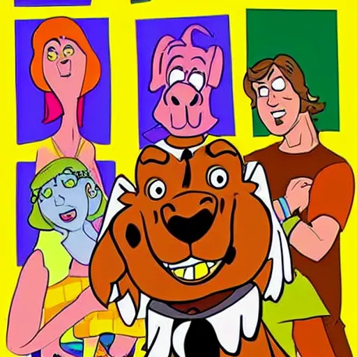 Prompt: Scooby Doo