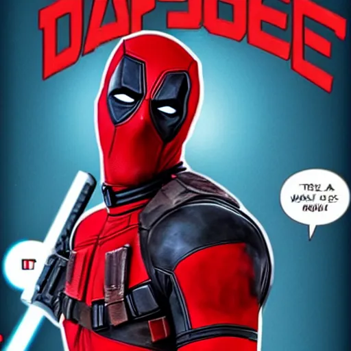 Image similar to deadpool in star wars