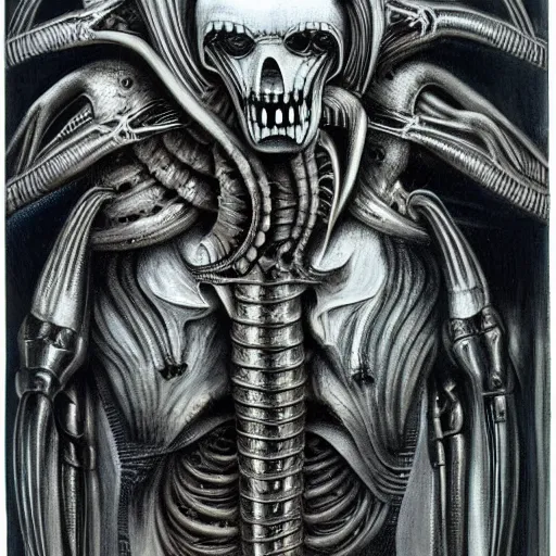 Image similar to giger