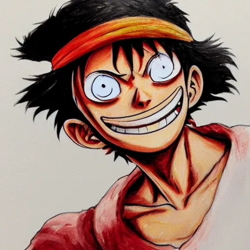 Prompt: Monkey D. Luffy photorealistic