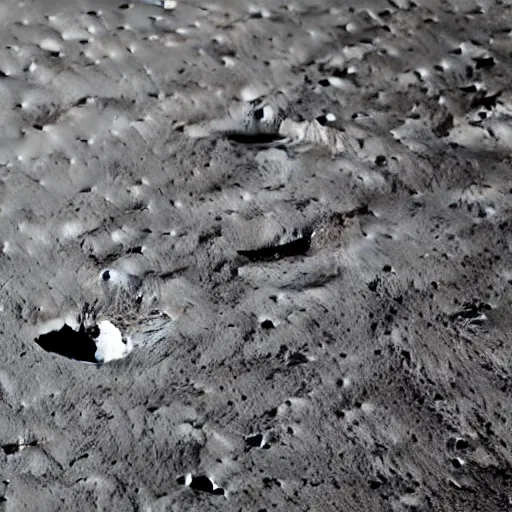 Image similar to a bear on the moon, in the style of the apollo 1 1 mission photographs