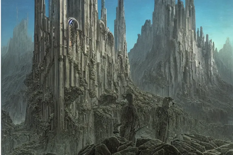 Prompt: intricate, 3 d, steel mill, style by caspar david friedrich and wayne barlowe and ted nasmith.