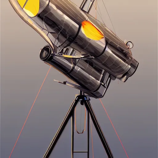 Image similar to james webb telescopy by jama jurabaev, brush hard, artstation, cgsociety, high quality, brush stroke