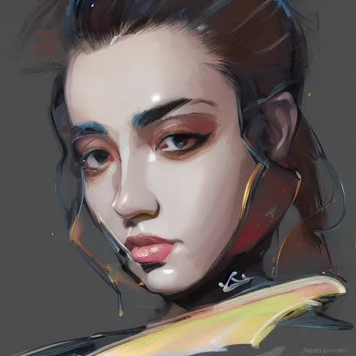 Prompt: firewoman, bust portrait, photorealistic, artstation, anime, outfit-of-the-day, instagram, fashion outfit, inspo, street outfit, fashion model, fashion model, ootd, kpop, idol, flcl cover, yoji shinkawa greg rutkowski Craig Mullins Noah Bradley mark arian, selfie, bust portrait, ilya kuvshinov, trending on artstation, artstation hq, very very very beautiful, symmetrical, vignette, photoshop, clip studio paint, paint tool sai, J.C. Leyendecker WLOP