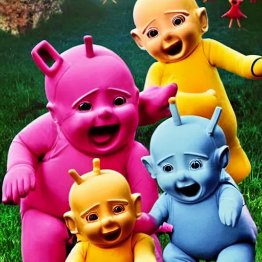 Image similar to Meme Teletubbies