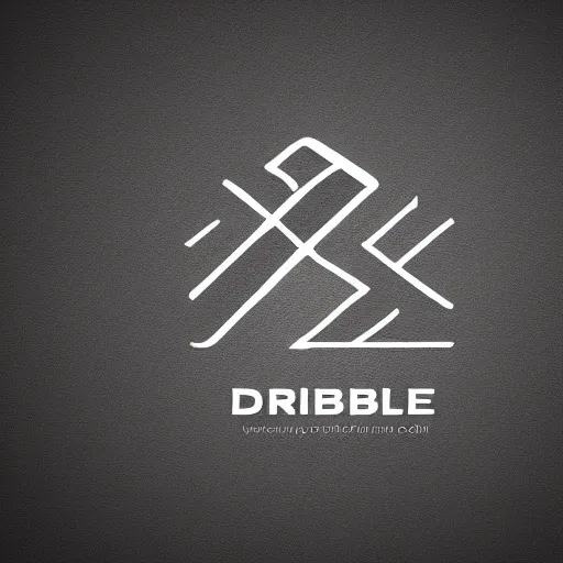 Image similar to logo design, dribble