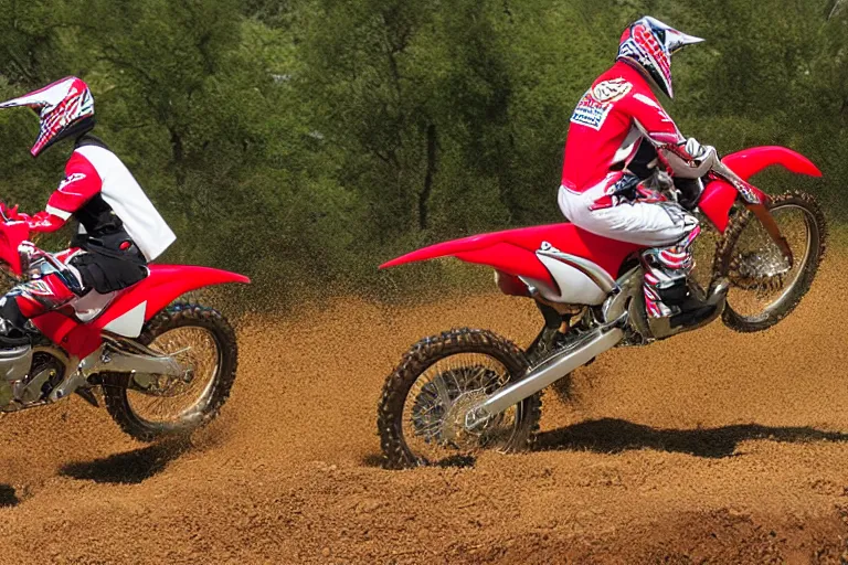 Prompt: 2008 crf450r