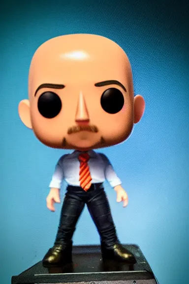 Image similar to “ very very intricate photorealistic jeff bezos funko pop, detailed studio lighting, award - winning crisp details ”