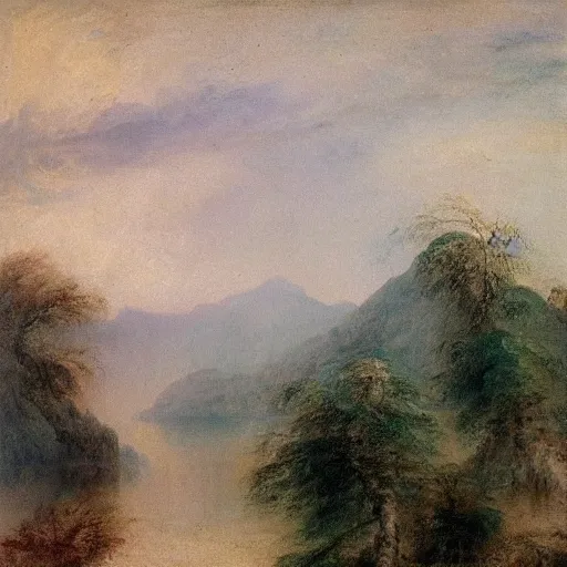 Image similar to “Quanzhou landscape painting, oil on canvas by Turner, 8k”