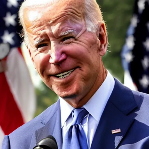 Prompt: photo of joe biden in prison