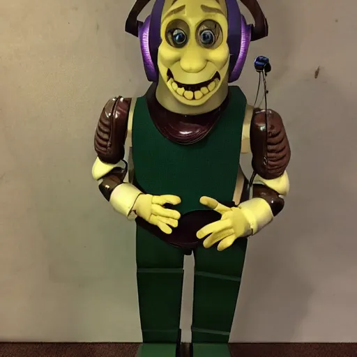 Image similar to animatronic from the 70s