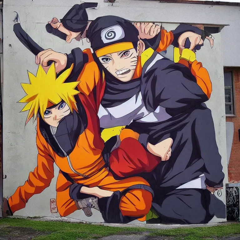 Naruto drawing bobisdog - Illustrations ART street