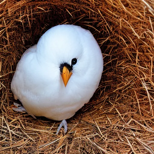 Prompt: very round bird, photo, national geographic