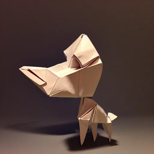 Image similar to [ 🐋 as 🐘 as 🤖 ] origami [ kim jung gi ] [ adams, ansel ]