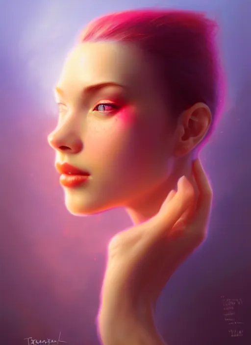 Prompt: a smoothie flavored donut, diffuse lighting, fantasy, highly detailed, photorealistic, digital painting, artstation, illustration, concept art, smooth, sharp focus, in the style of tom bagshaw