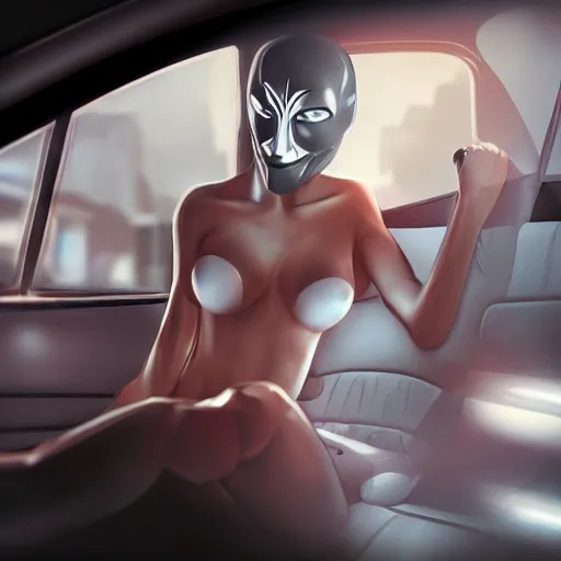 Prompt: anonymous as a car, award winning photography, extremely detailed, artstation, 8 k, sensual lighting, incredible art, wlop, artgerm