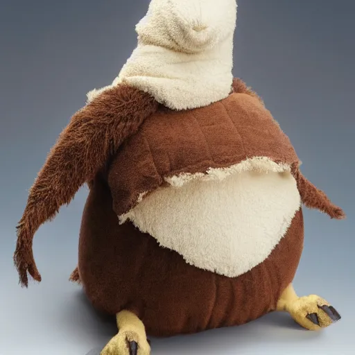 Image similar to a dodo as a plush toy