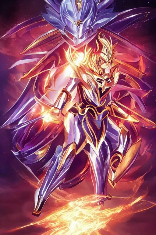 Image similar to 2 0 2 2 knights of the zodiac saint seiya battle for sanctuary hero suit armor comics mask minimalist verytoon nautiljon animes toei animation namco bandai, art by artgerm and greg rutkowski and magali villeneuve