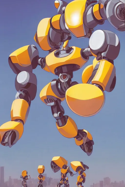 Image similar to metabots medabots medarotto medarot robot minimalist comics, behance hd by jesper ejsing, by rhads, makoto shinkai and lois van baarle, ilya kuvshinov, rossdraws global illumination ray tracing hdr radiating a glowing aura