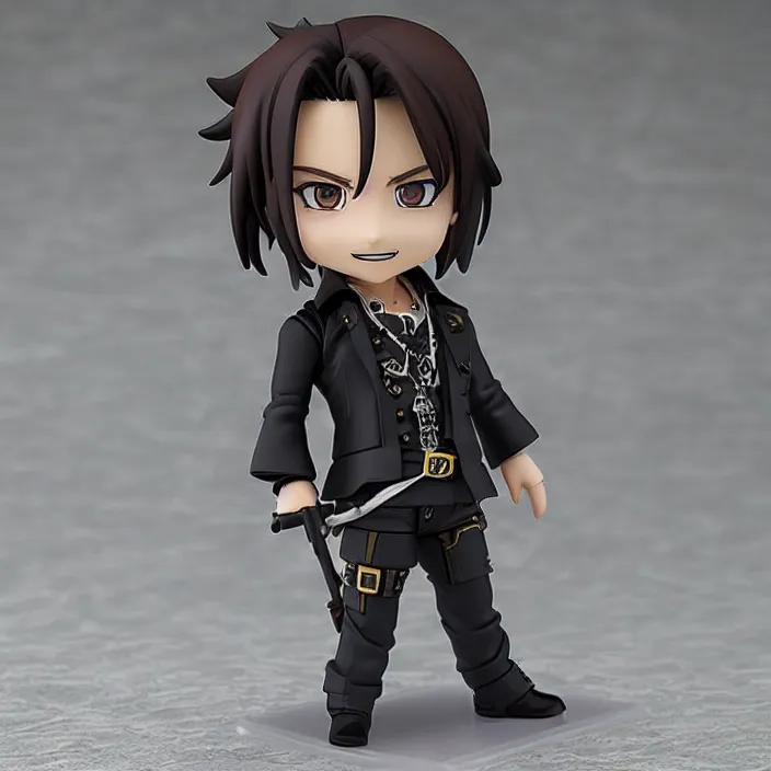 Image similar to [Johnny Depp], An anime Nendoroid of [Johnny Depp], figurine, detailed product photo