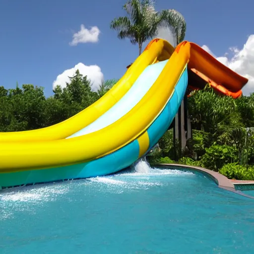 Image similar to water slide world