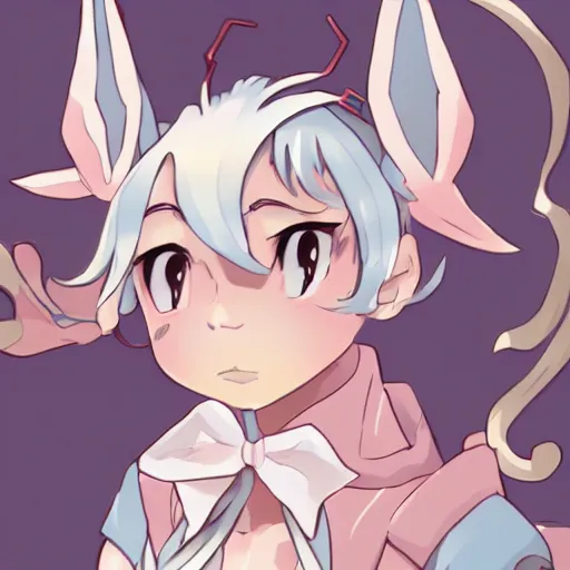 Image similar to illustration humanisation sylveon