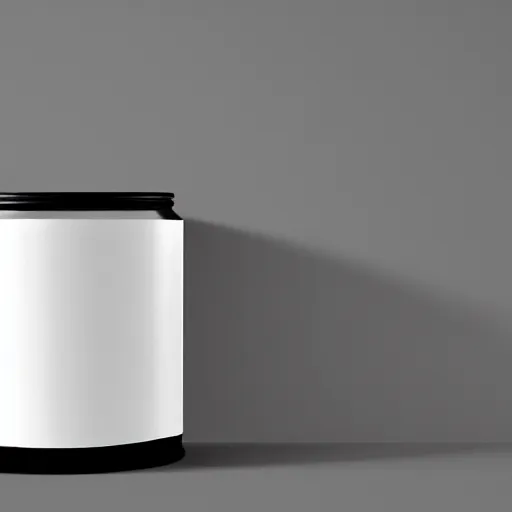 Image similar to can of paint, minimal, modern