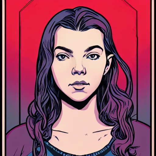 Image similar to portrait of anya taylor - joy, by laurie greasley and james stokoe, 4 k, 8 k