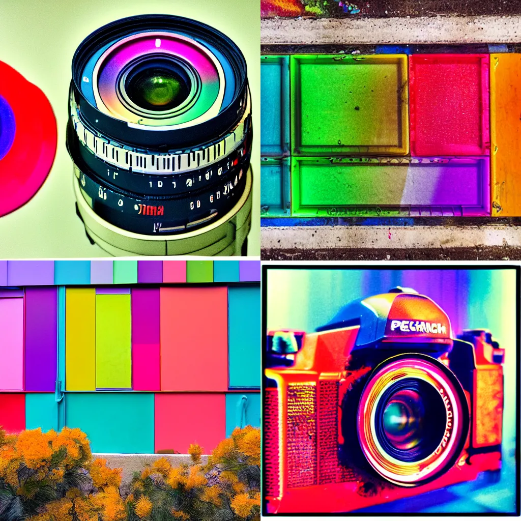 Prompt: technicolor pentax