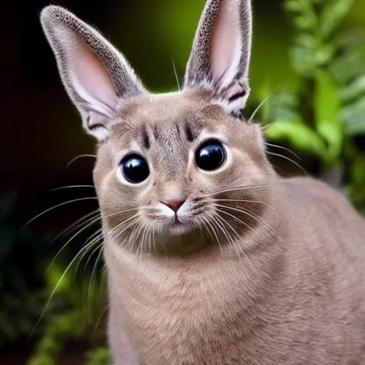 Prompt: cat bunny, picture