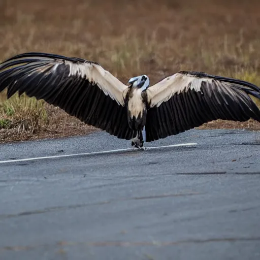 Image similar to a vulture business executive conducting a meeting