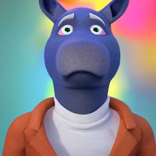 Prompt: ultra realistic 3 d render of bojack horseman