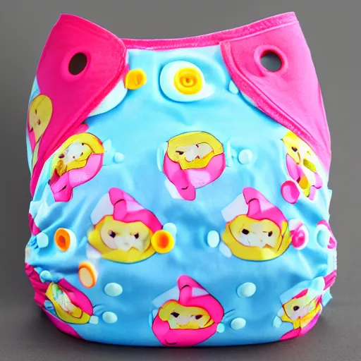 Image similar to kawaii babyish disposable diaper design