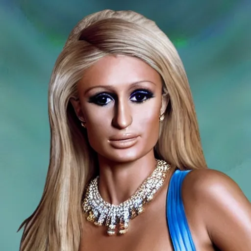 Image similar to Presidential portrait of Paris Hilton (2044)