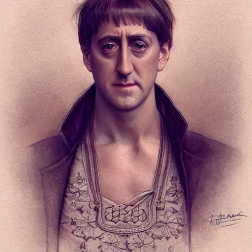 Prompt: amazing lifelike award winning pencil illustration of Nicholas lyndhurst trending on art station artgerm Greg rutkowski alphonse mucha cinematic