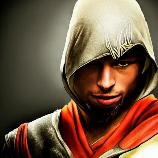 Image similar to stephen curry as ezio auditore