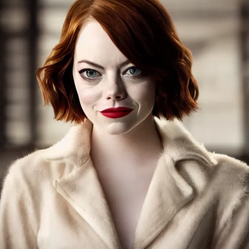 Prompt: Emma Stone as Catwoman XF IQ4, f/1.4, ISO 200, 1/160s, 8K, Sense of Depth, color and contrast corrected, Nvidia AI, Dolby Vision, symmetrical balance, in-frame