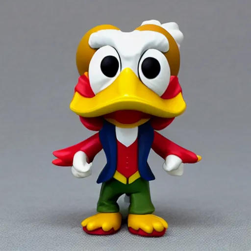 Prompt: Scrooge ducktales McDuck Funko Pop