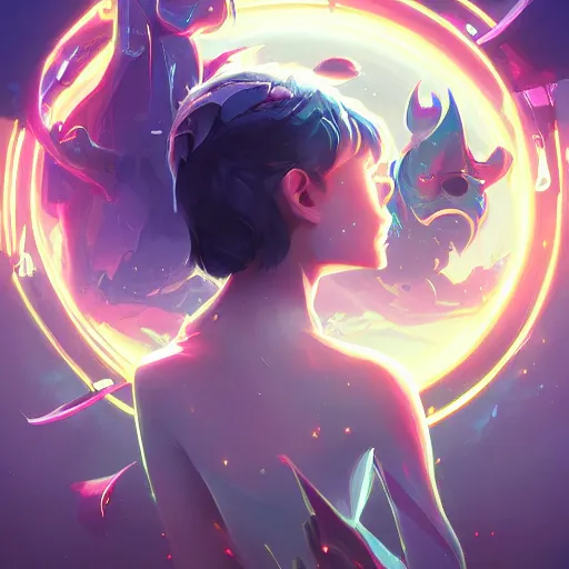 Prompt: into the mirrorverse, sharp focus, art, illustrations by loish and ayanamikodon and irakli nadar and rossdraws and wlop,