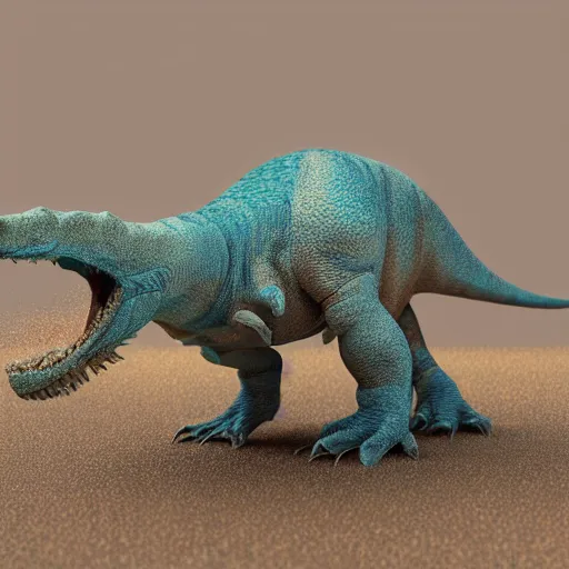google dinosaur in real life, photograph, 8 k, intense, Stable Diffusion