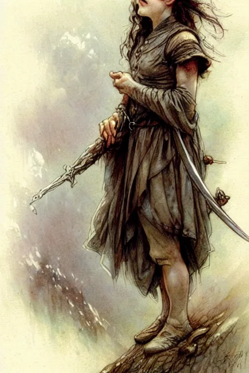 Prompt: (((((1950s lord of the rings . muted colors.))))) by Jean-Baptiste Monge !!!!!!!!!!!!!!!!!!!!!!!!!!!
