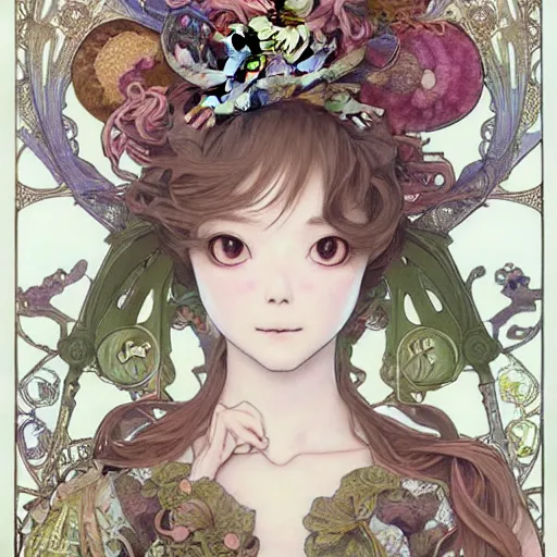 Prompt: a masterpiece ultrarealistic ultradetailed anime portrait of beautiful frog in bunny costume baroque renaissance. medium shot, intricate, elegant, by stanley artgerm lau, wlop, alphonse mucha, rossdraws, andrei riabovitchev, yoshitaka amano. in style of hayao miyazaki. flower background my james jeand and takashi murakami.