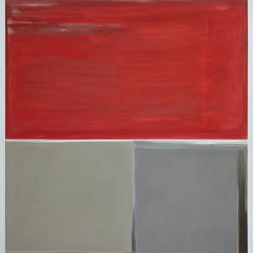 Prompt: Minimalist Abstract Art, Art Print, by Richard Diebenkorn, trending on Saatchi Art