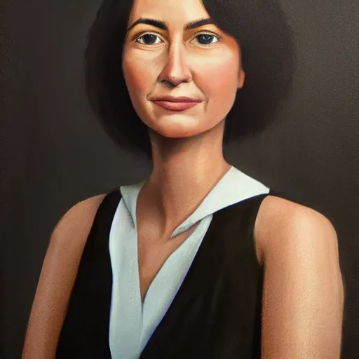 Image similar to naomi betterman corporate portrait, professional profile picture, hyperreal lifelike detailed uncanny valley realism