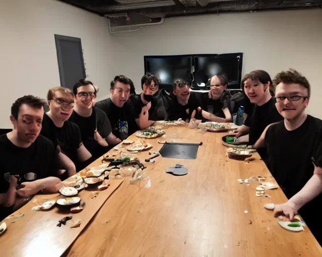 Image similar to lan party last supper